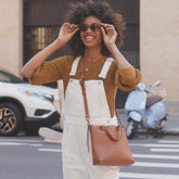 Ochre | eleanor crossbody on model